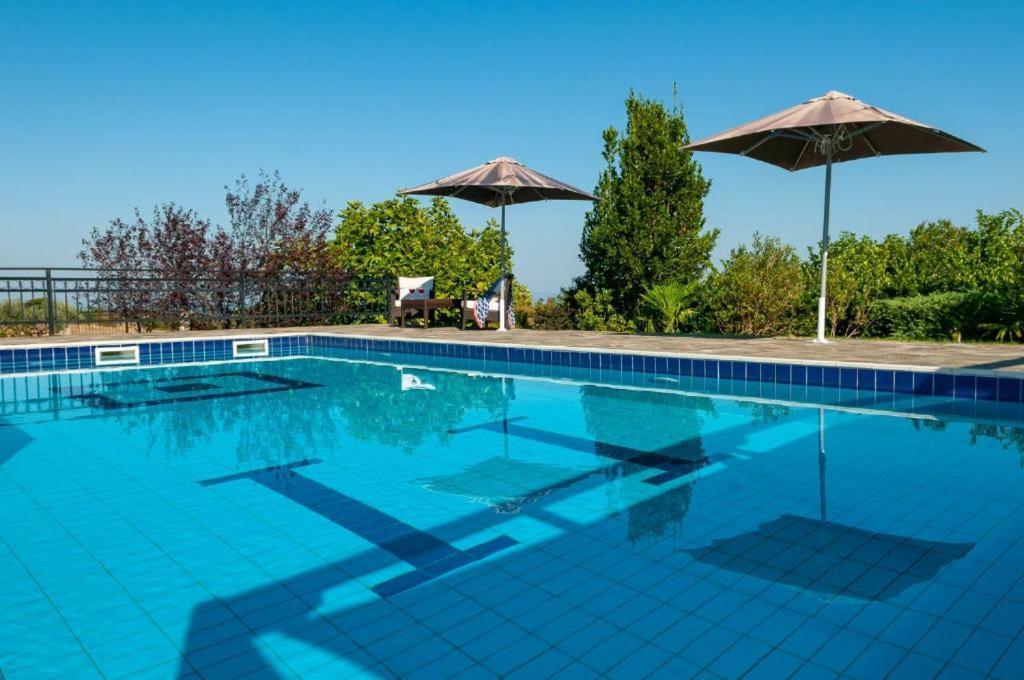 Olympus Pantheon Luxury Villas Leptokaryá Eksteriør billede