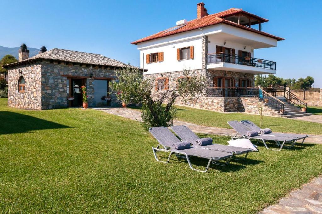 Olympus Pantheon Luxury Villas Leptokaryá Eksteriør billede