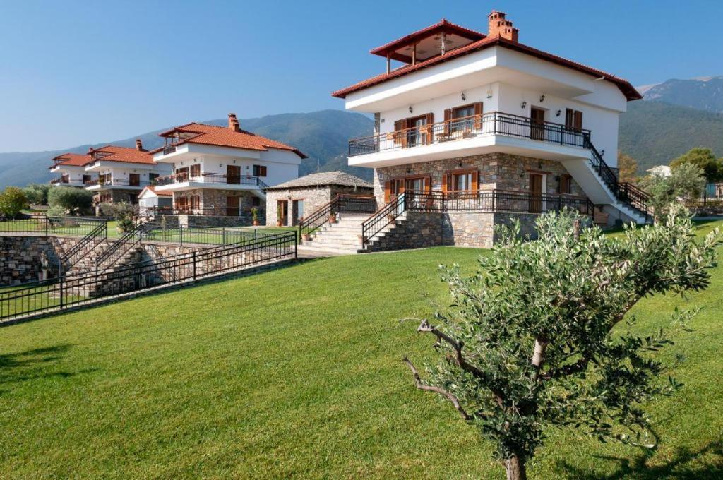 Olympus Pantheon Luxury Villas Leptokaryá Eksteriør billede