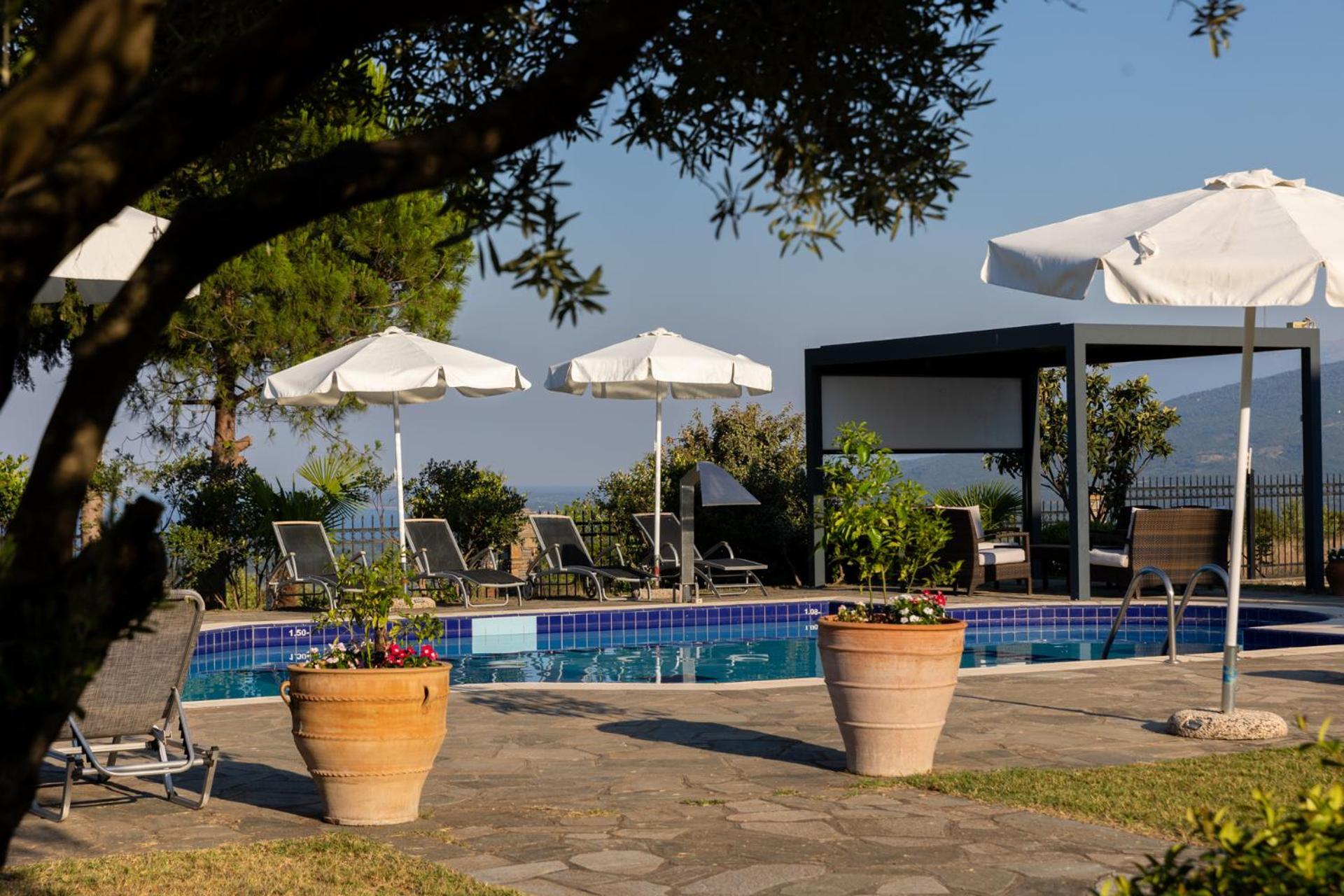 Olympus Pantheon Luxury Villas Leptokaryá Eksteriør billede