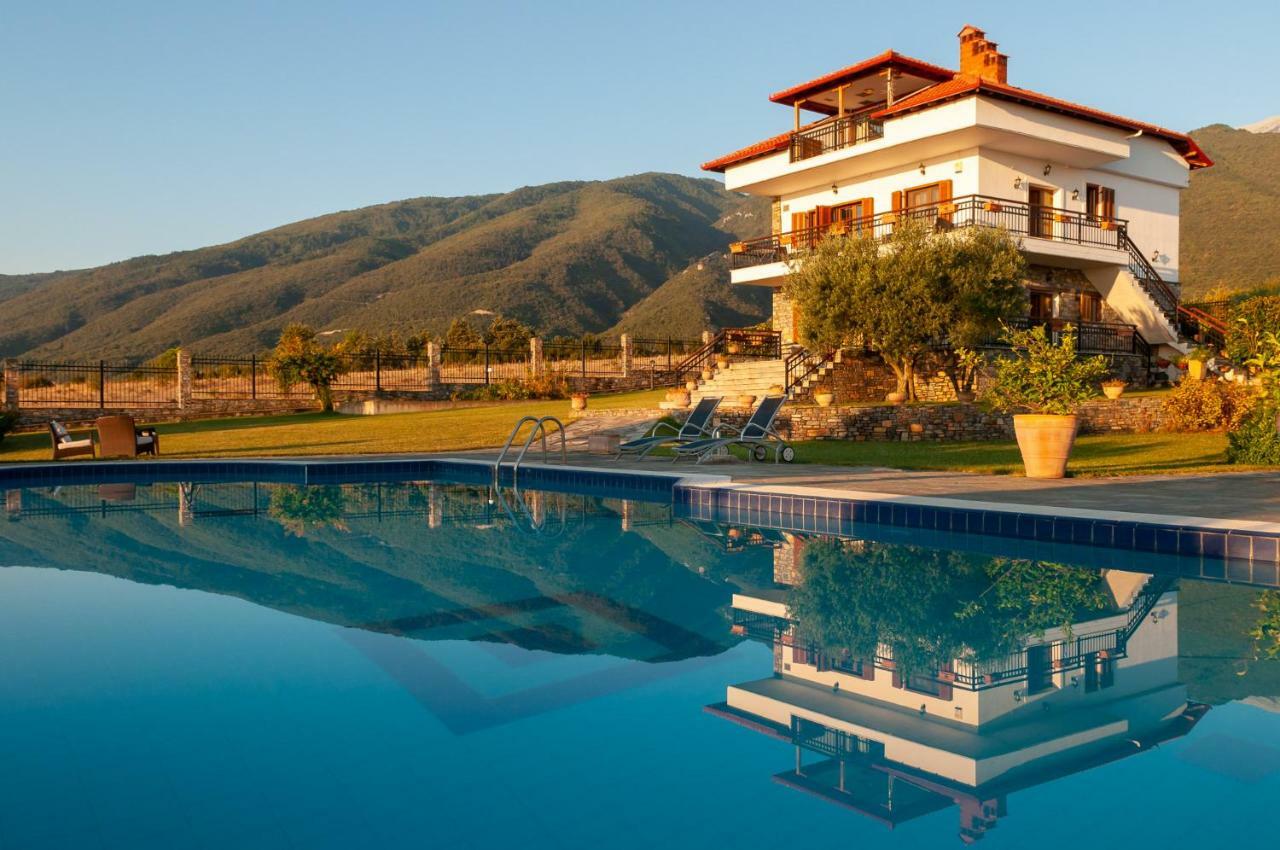 Olympus Pantheon Luxury Villas Leptokaryá Eksteriør billede