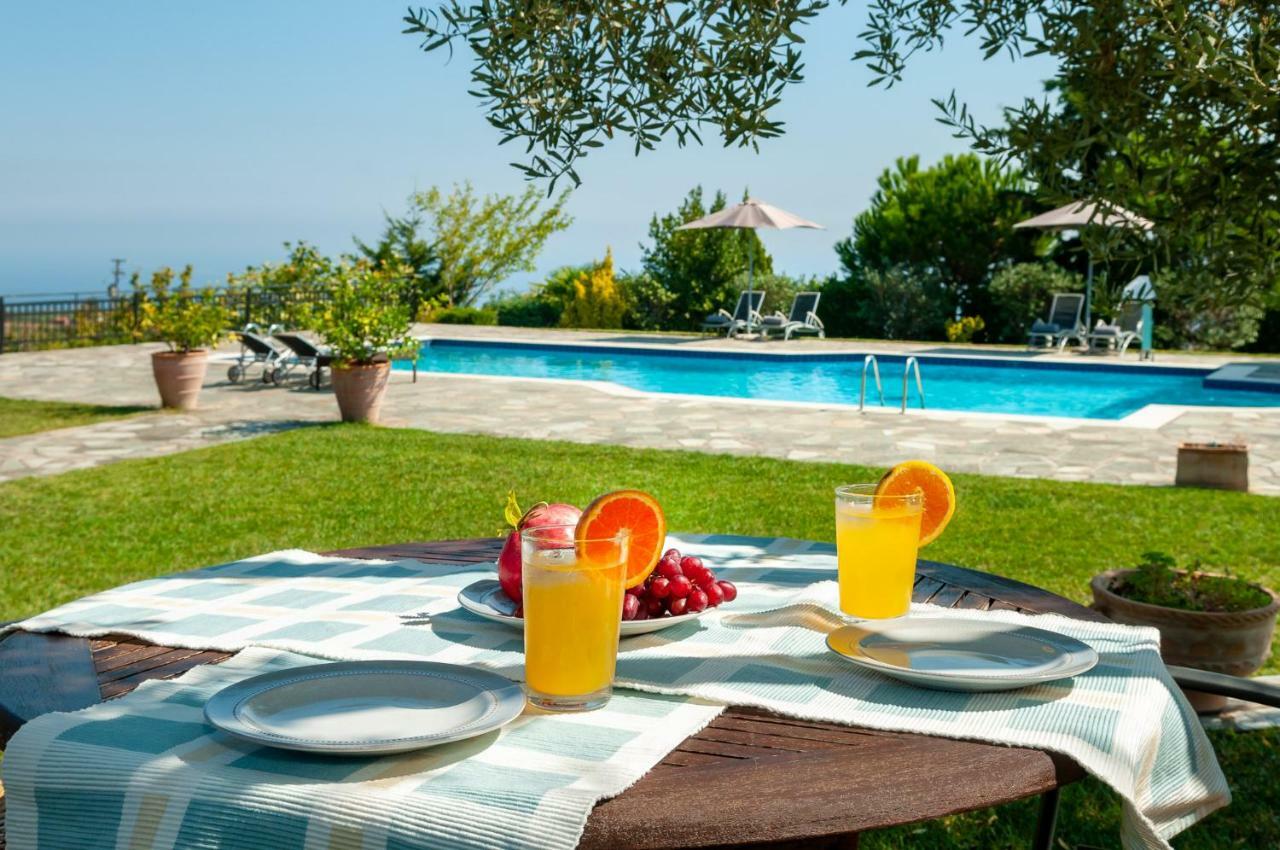 Olympus Pantheon Luxury Villas Leptokaryá Eksteriør billede